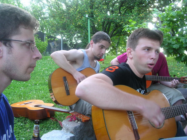 FOUR GUITARS+OUR GUYS=GREAT MUSIC